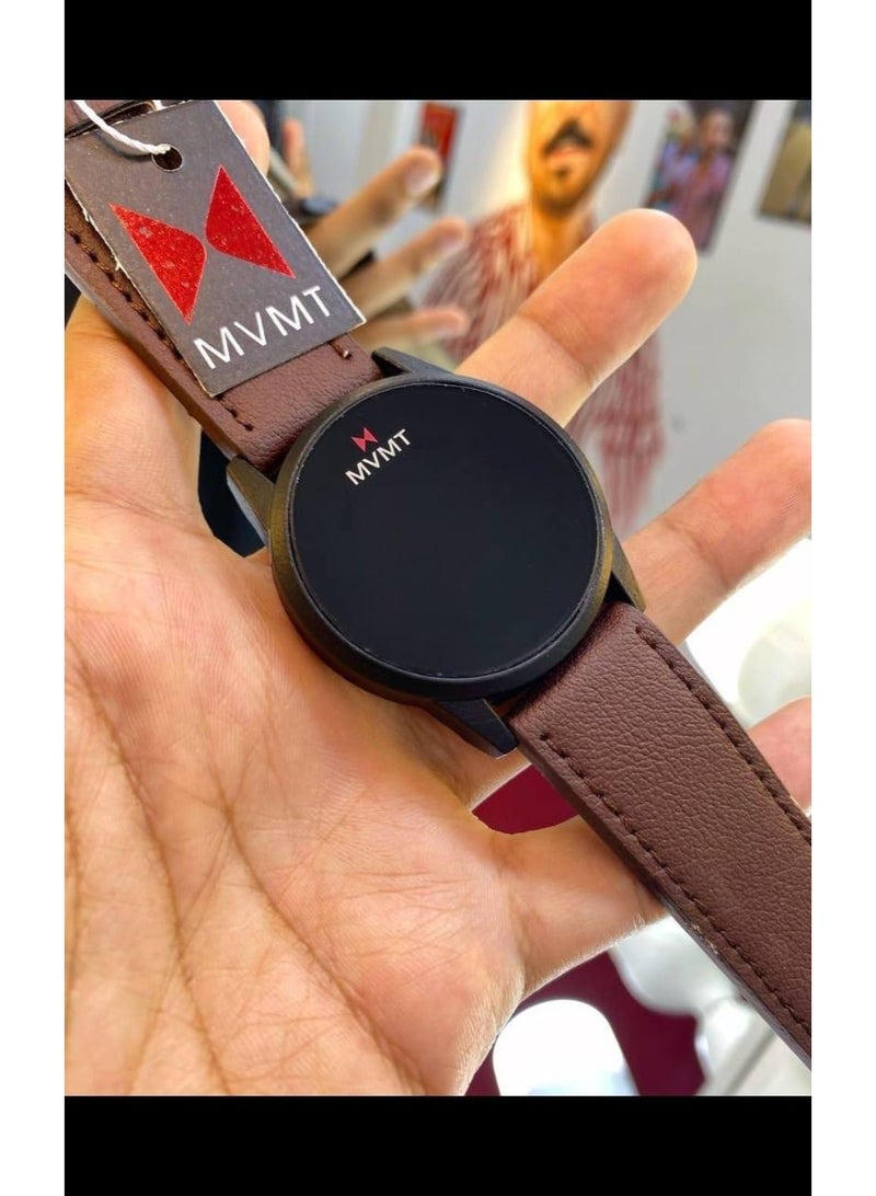 Touch Digital Watch For men Leather